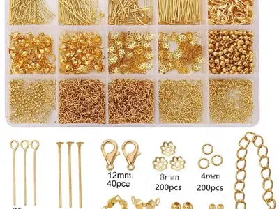 Twist Stick DIY Bracelet Making Kit — Chanel-Style Beaded Jewelry Set with Charms
