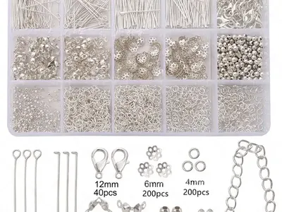 Twist Stick DIY Bracelet Making Kit — Chanel-Style Beaded Jewelry Set with Charms