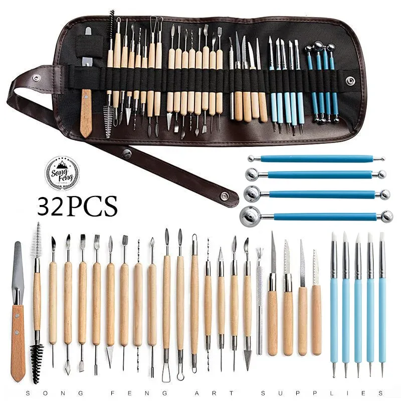 32-Piece Pottery Tool Set - Main View