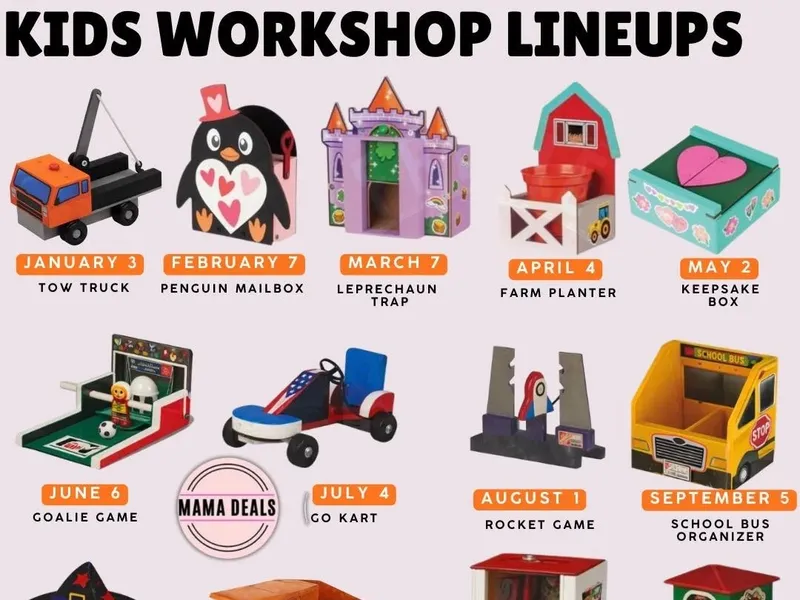 Home Depot Kid's Workshop Kits 2026 - Wholesale Bulk Children's Craft Activity Sets